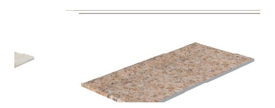 Serapool Fossil Mix Merdiven Kaymazı Sağ Bitiş 33x66x0,76 cm