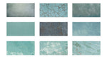 Serapool Firuze Mix Porselen Havuz Karosu 11x33 cm (Fileli)
