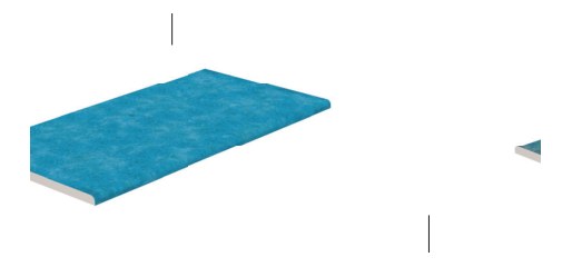 Serapool Marin Infinity Karo Tek Bitiş 33x66x1,80 cm