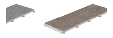 Serapool Porselen Monoblok Izgara NM2566GM 25x66 cm