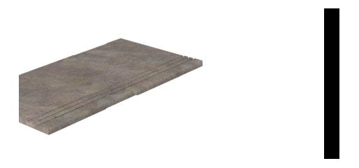 Serapool Natural Mocha Merdiven Kaymazı Sol Bitiş 33x66x1,80 cm