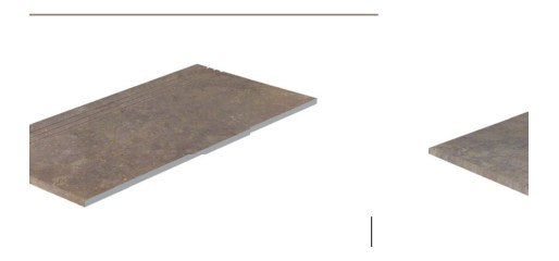 Serapool Natural Mocha Merdiven Kaymazı Sağ Bitiş 33x66x1,80 cm