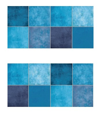 Serapool Piazza Cobalt Porselen Havuz Karosu 33x66 cm