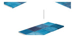 Serapool Piazza Cobalt Infinity Karo Tek Bitiş 33x66x0,76 cm