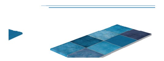 Serapool Piazza Cobalt Merdiven Kaymazı Sağ Bitiş 33x66x0,76 cm