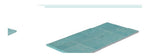 Serapool Piazza Cyan Merdiven Kaymazı Sağ Bitiş 33x66x0,76 cm