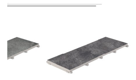 Serapool Porselen Monoblok Hidden Izgara PGA2566GHM 25x66 cm