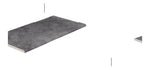Serapool Pool Garden Anthracite Infinity Karo Tek Bitiş 33x66x1,80 cm