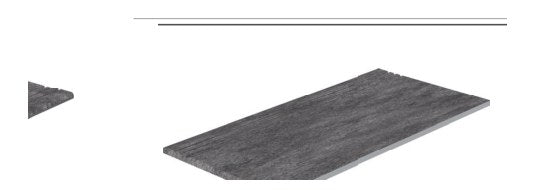 Serapool Pool Garden Anthracite Merdiven Kaymazı Sağ Bitiş 33x66x0,76 cm