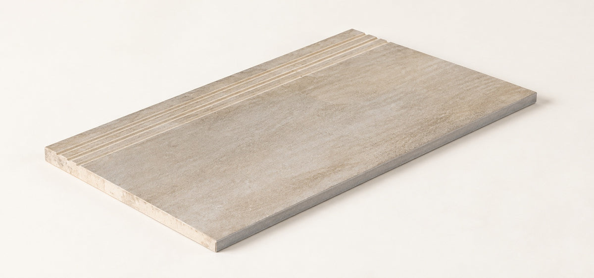 Serapool Pool Garden Beige Merdiven Kaymazı Sağ Bitiş 33x66x1,80 cm