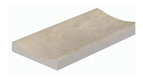 Serapool Porselen Yağmur Kanalları PGBRC 12,5x25 cm