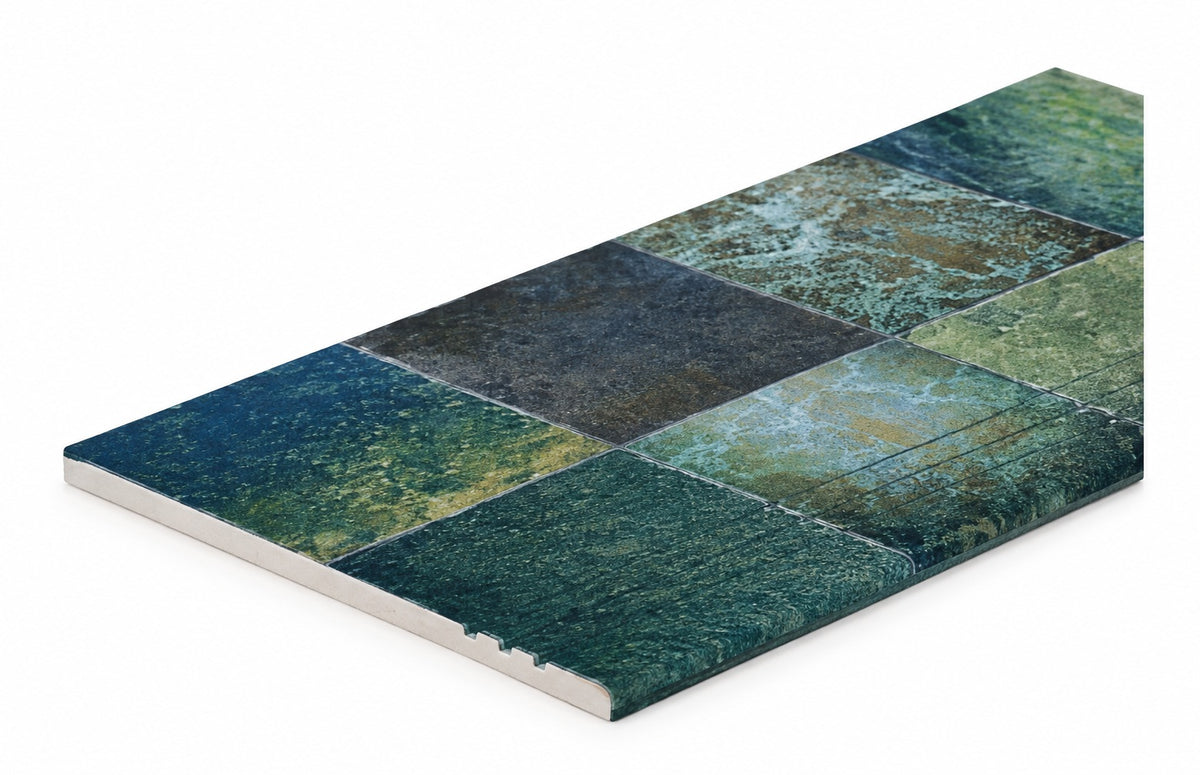 Serapool Piazza Green Merdiven Kaymazı 33x66x1,80 cm