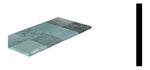 Serapool Piazza Turquoise Merdiven Kaymazı Sol Bitiş 33x66x1,80 cm