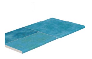 Serapool Patchwork Marin Infinity Karo Çift Bitiş 33x66x1,80 cm