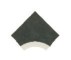 Serapool Relax Amazing Black İçbükey Köşe Parçası (IBA) 4x4 cm