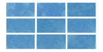 Serapool Relax Blue Porselen Havuz Karosu 16,5x16,5 cm