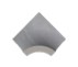 Serapool Relax Basalt Grey İçbükey Köşe Parçası (IBA) 4x4 cm