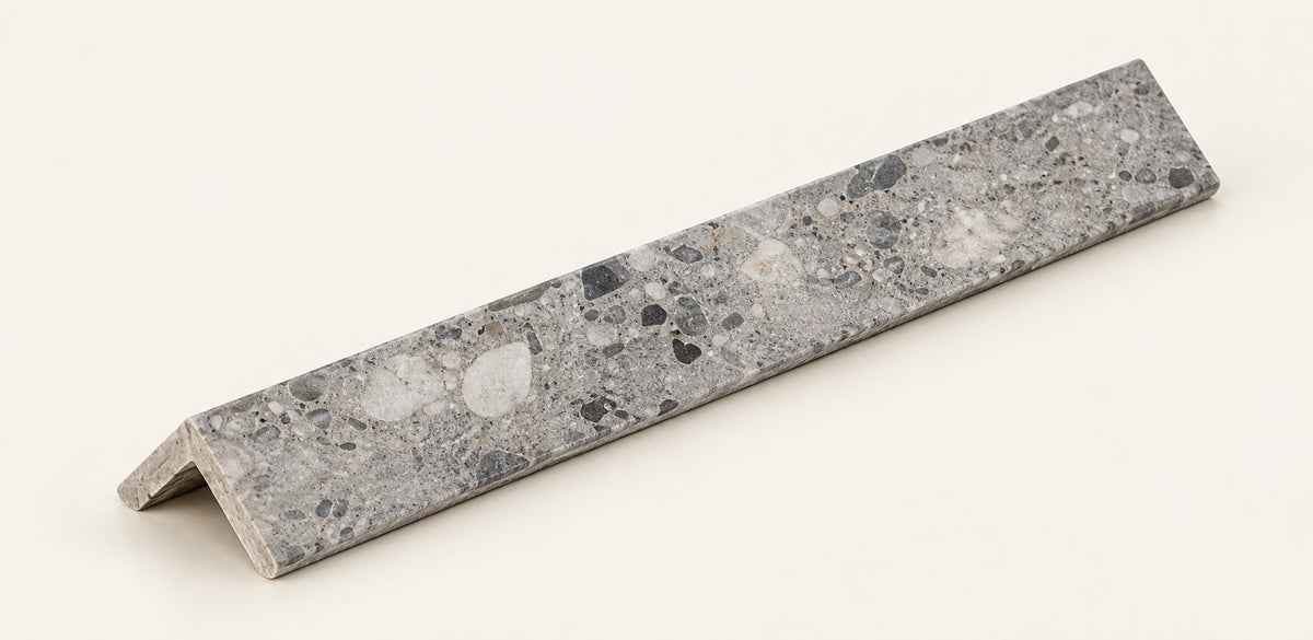 Serapool Relax Ceppo Terrazzo Grey Köşebent 4x4x33 cm