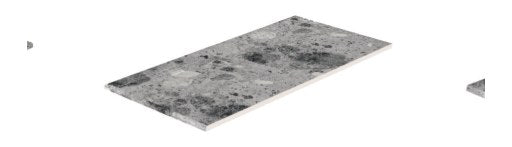 Serapool Relax Ceppo Terrazzo Grey Merdiven Kaymazı Sağ Bitiş 33x66x1,80 cm