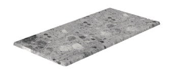 Serapool Relax Ceppo Terrazzo Grey Merdiven Kaymazı Sol Bitiş 33x66x0,75 cm