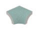 Serapool Relax Green Mix Dışbükey Köşe Parçası (DBA) 4x4 cm