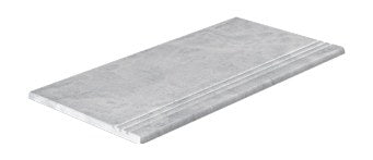 Serapool Relax Pastel Grey Merdiven Kaymazı Sol Bitiş 33x66x0,75 cm