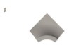 Serapool Relax Pool Stone İçbükey Köşe Parçası (IBA) 4x4 cm