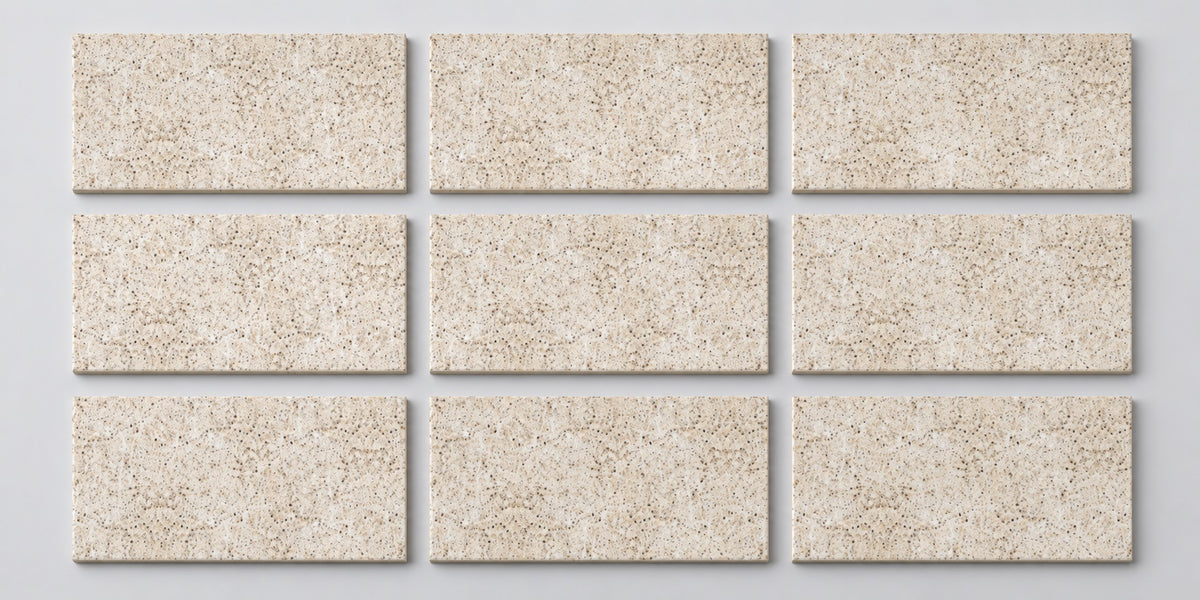 Serapool Relax Pebble Sand Beige Porselen Havuz Karosu 33x33 cm