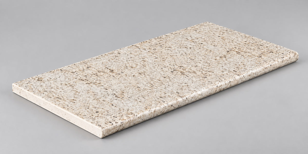 Serapool Relax Pebble Sand Beige Infinity Karo Tek Bitiş 33x66x1,80 cm