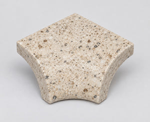 Serapool Relax Pebble Sand Beige Dışbükey Köşe Parçası (DBA) 4x4 cm