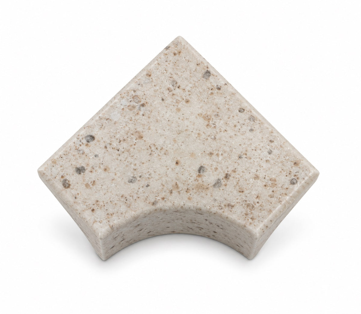 Serapool Relax Pebble Sand Beige İçbükey Köşe Parçası (IBA) 4x4 cm