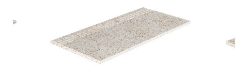 Serapool Relax Pebble Sand Beige Merdiven Kaymazı Sağ Bitiş 33x66x0,75 cm