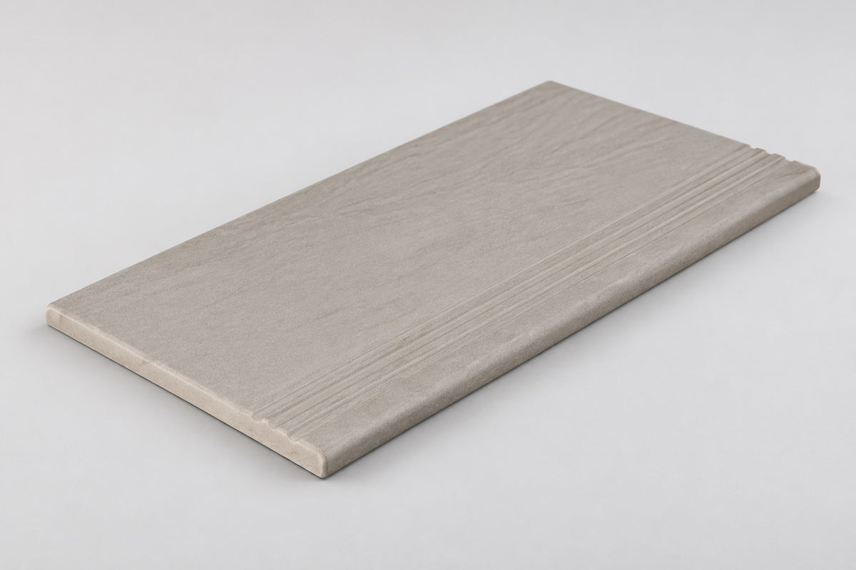 Serapool Relax Pool Stone Merdiven Kaymazı Sol Bitiş 33x66x0,75 cm