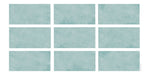 Serapool Relax Pastel Turquoise Porselen Havuz Karosu 11x33 cm (Fileli)