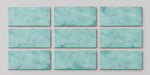 Serapool Relax Pastel Turquoise Porselen Havuz Karosu 33x33 cm