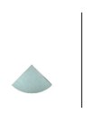 Serapool Relax Pastel Turquoise Dışbükey Köşe Parçası (DBK) 4x4 cm