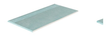 Serapool Relax Pastel Turquoise Merdiven Kaymazı Sağ Bitiş 33x66x1,80 cm