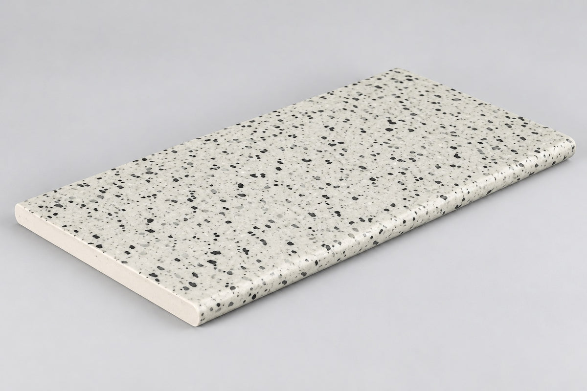 Serapool Relax Pebble White Infinity Karo Tek Bitiş 33x66x1,80 cm