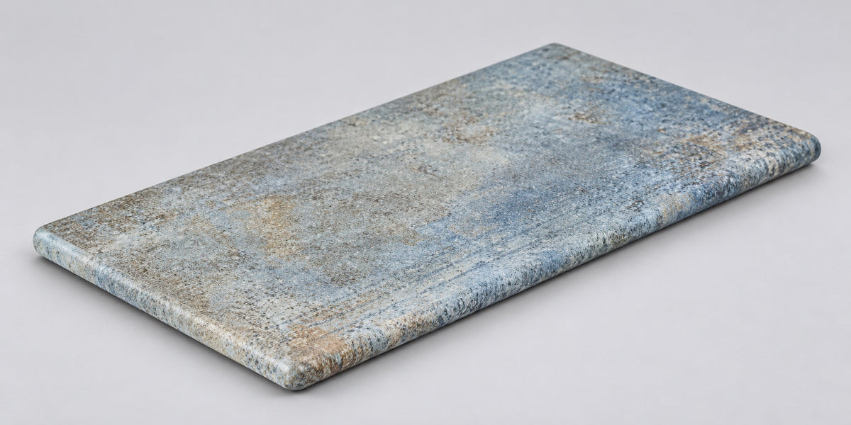 Serapool Relax Seaside Blue Merdiven Kaymazı Sol Bitiş 33x66x1,80 cm