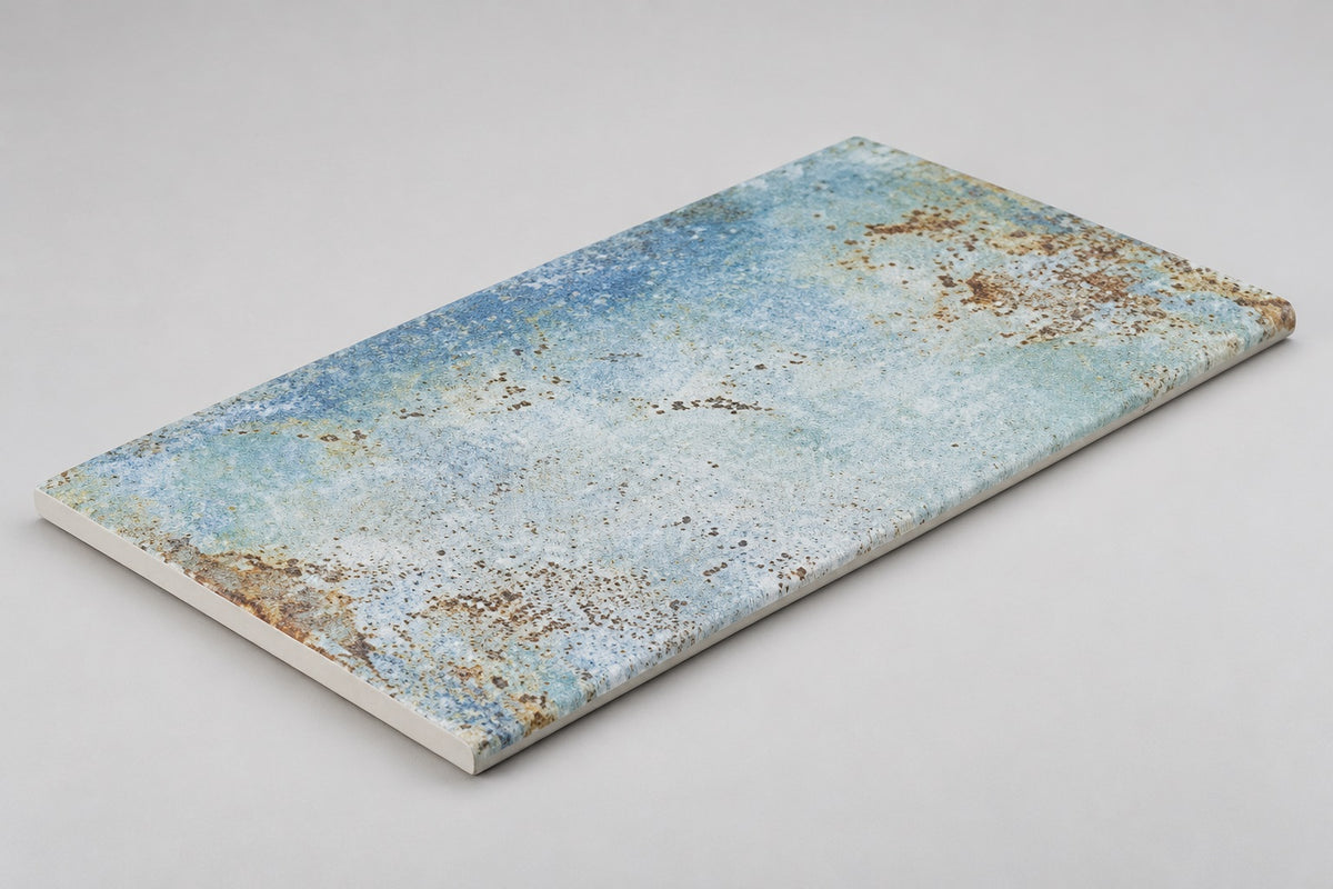 Serapool Relax Seaside Blue Merdiven Kaymazı 33x66x1,80 cm