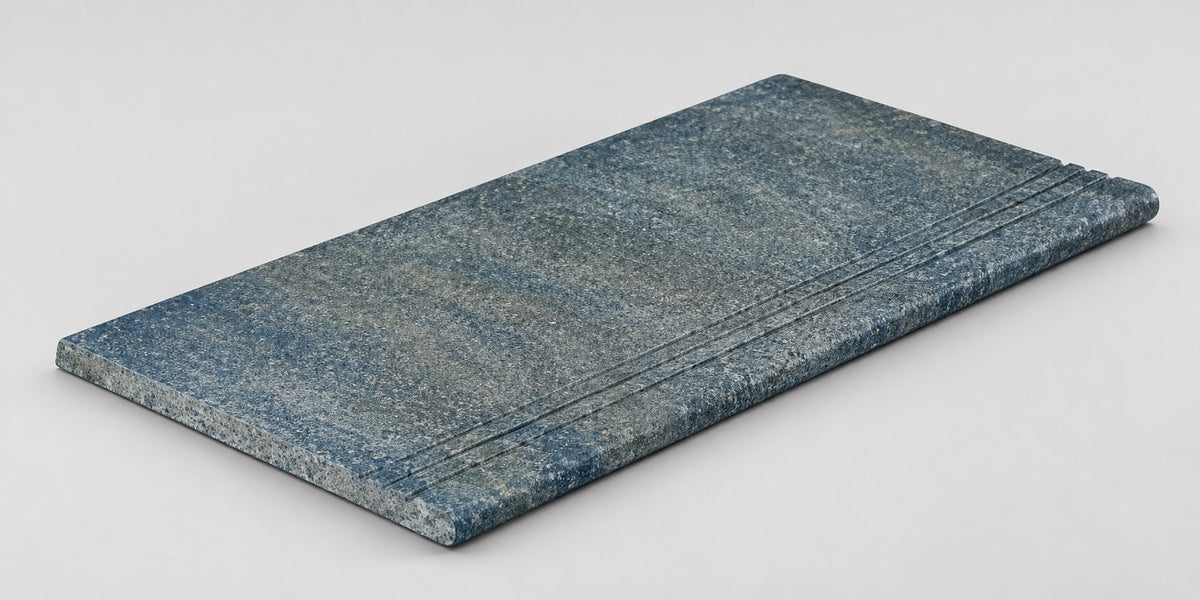 Serapool Relax Seaside Cobalt Merdiven Kaymazı Sol Bitiş 33x66x1,80 cm