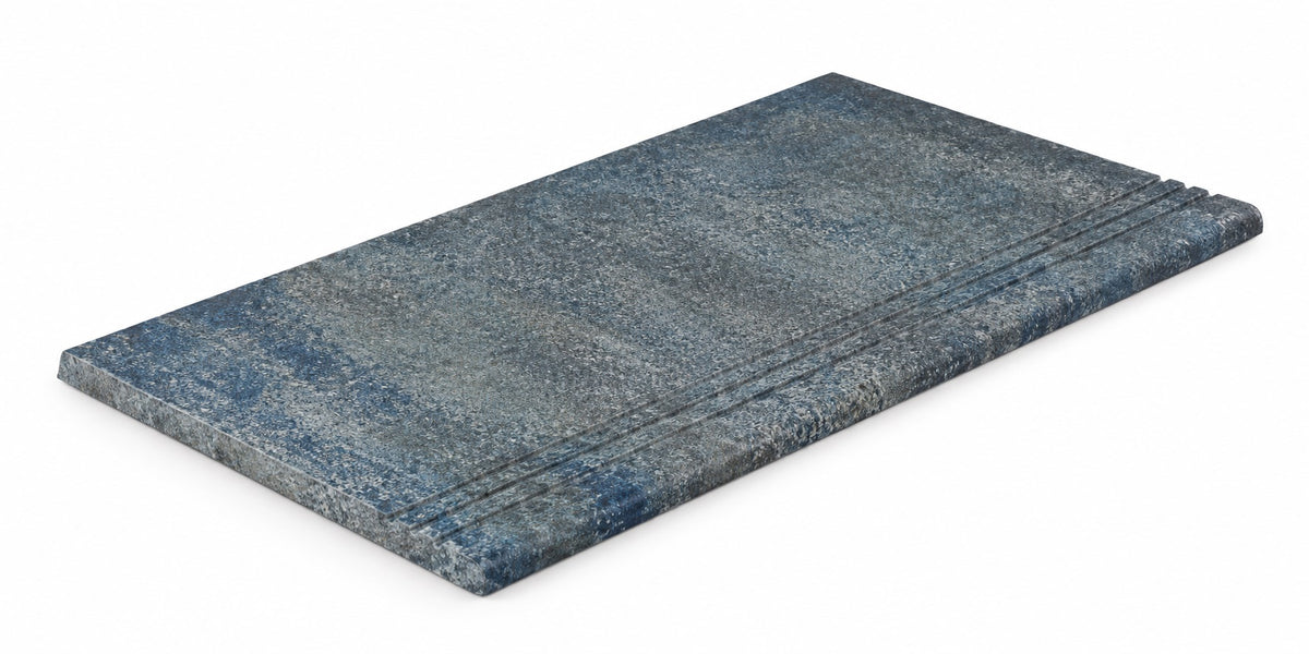 Serapool Relax Seaside Cobalt Merdiven Kaymazı Sol Bitiş 33x66x0,75 cm