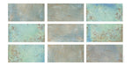 Serapool Relax Seaside Green Porselen Havuz Karosu 11x33 cm (Fileli)