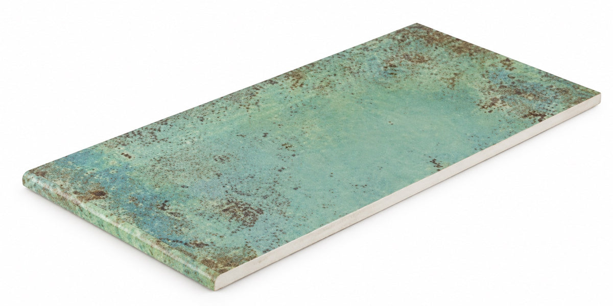 Serapool Relax Seaside Green Merdiven Kaymazı Sağ Bitiş 33x66x1,80 cm