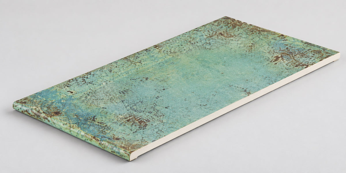 Serapool Relax Seaside Green Merdiven Kaymazı Sağ Bitiş 33x66x1,80 cm