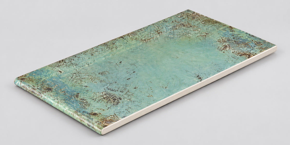 Serapool Relax Seaside Green Merdiven Kaymazı Sağ Bitiş 33x66x0,75 cm