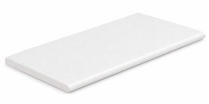 Serapool Relax White & White Infinity Karo Tek Bitiş 33x66x1,80 cm