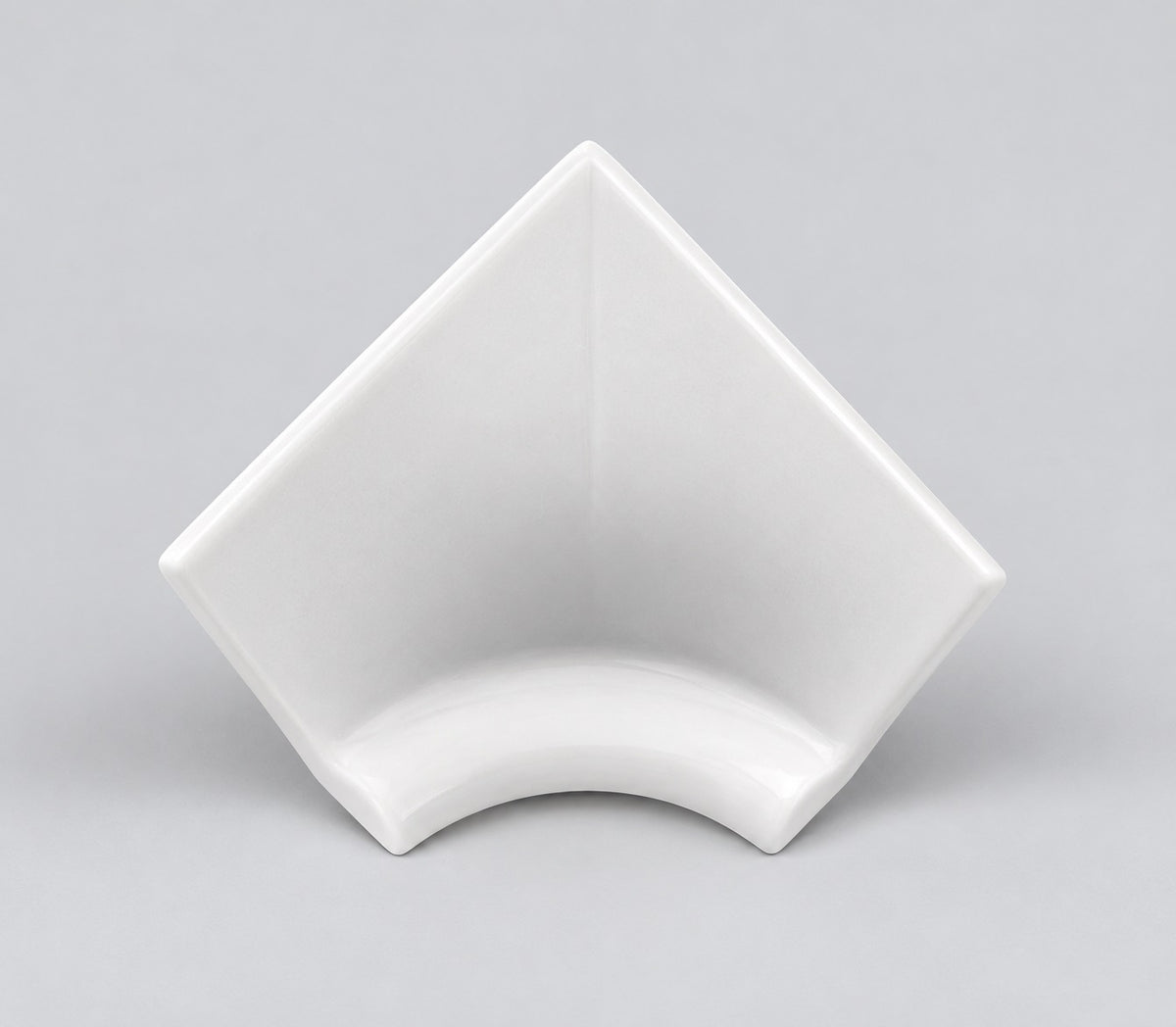 Serapool Relax White & White İçbükey Köşe Parçası (IBA) 4x4 cm