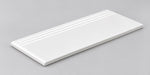 Serapool Relax White & White Merdiven Kaymazı Sağ Bitiş 33x66x0,75 cm