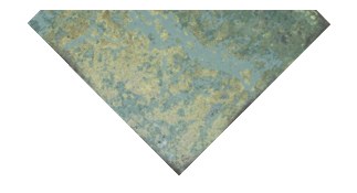 Serapool Serenity Green Porselen Havuz Karosu 15x15 cm